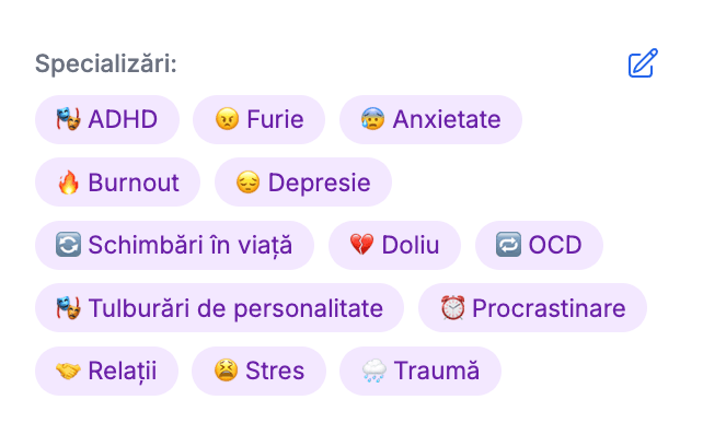 Setări flexibile